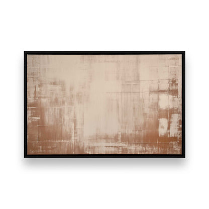 Soft Earth Brushstrokes Canvas Print, Set of 2