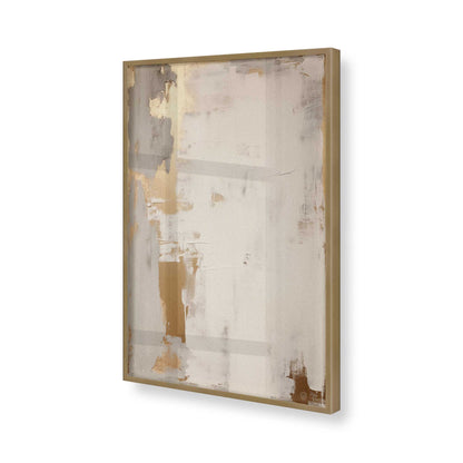 [Color:Brushed Gold], Picture of art in a Brushed Gold frame of the corner