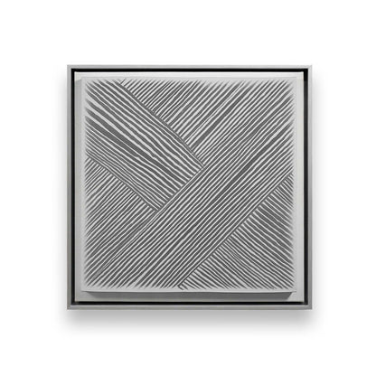Stripes in Motion Canvas Print, Set of 4