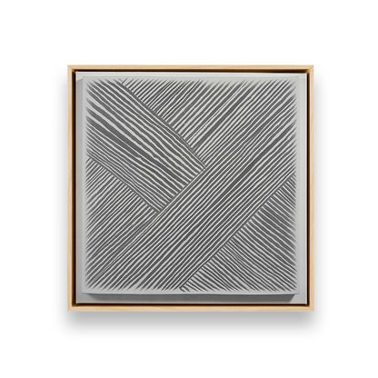 Stripes in Motion Canvas Print, Set of 4