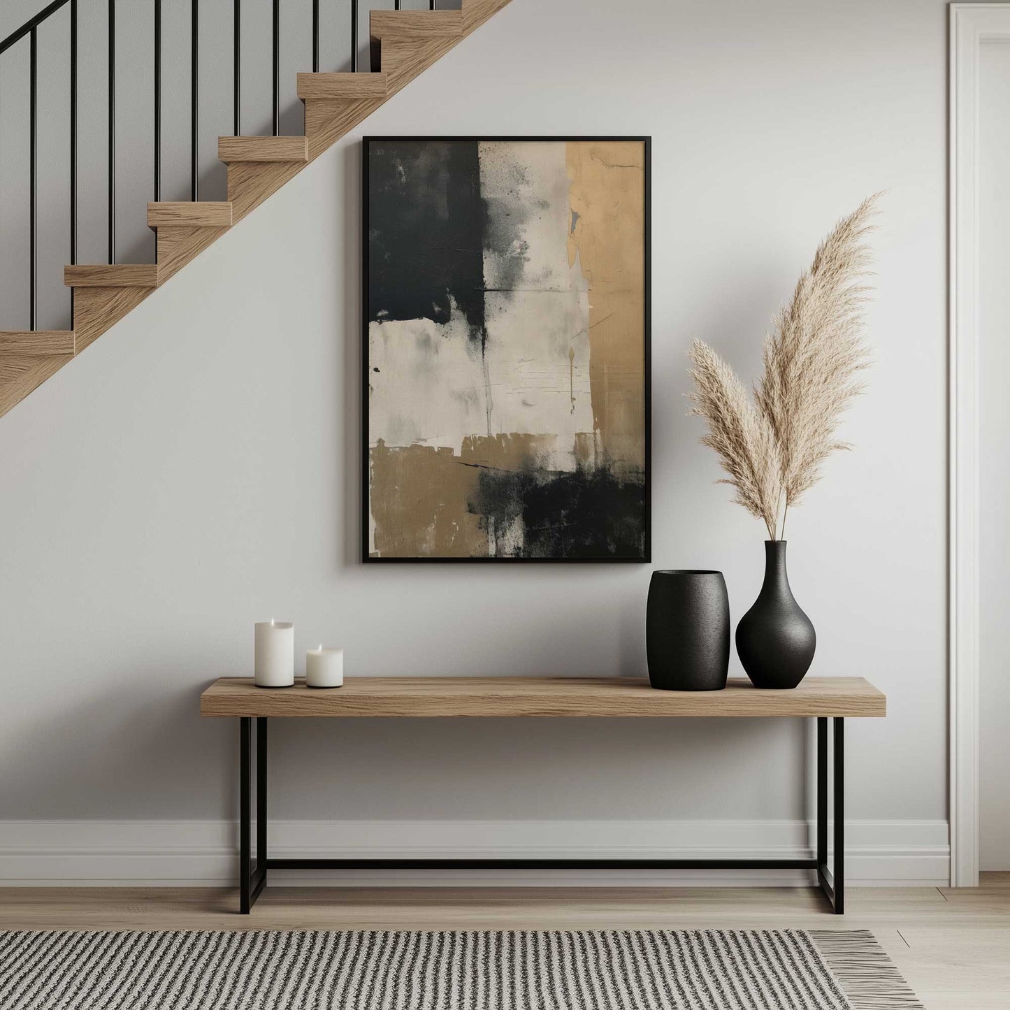 Picture of art in a room