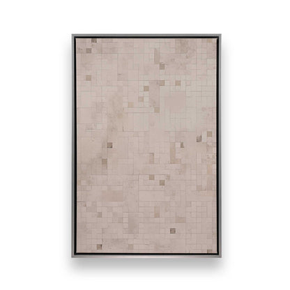 Subtle Mosaic Canvas Print, Set of 2