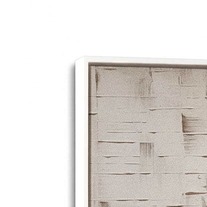 [Color:Opaque White], Picture of art in a White frame at an angle