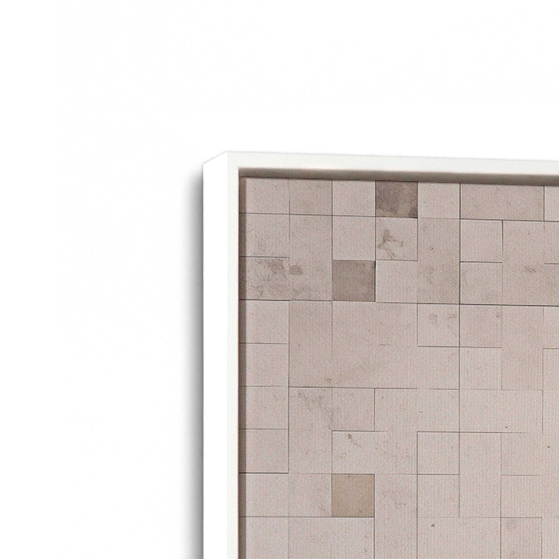 [Color:Opaque White], Picture of art in a White frame