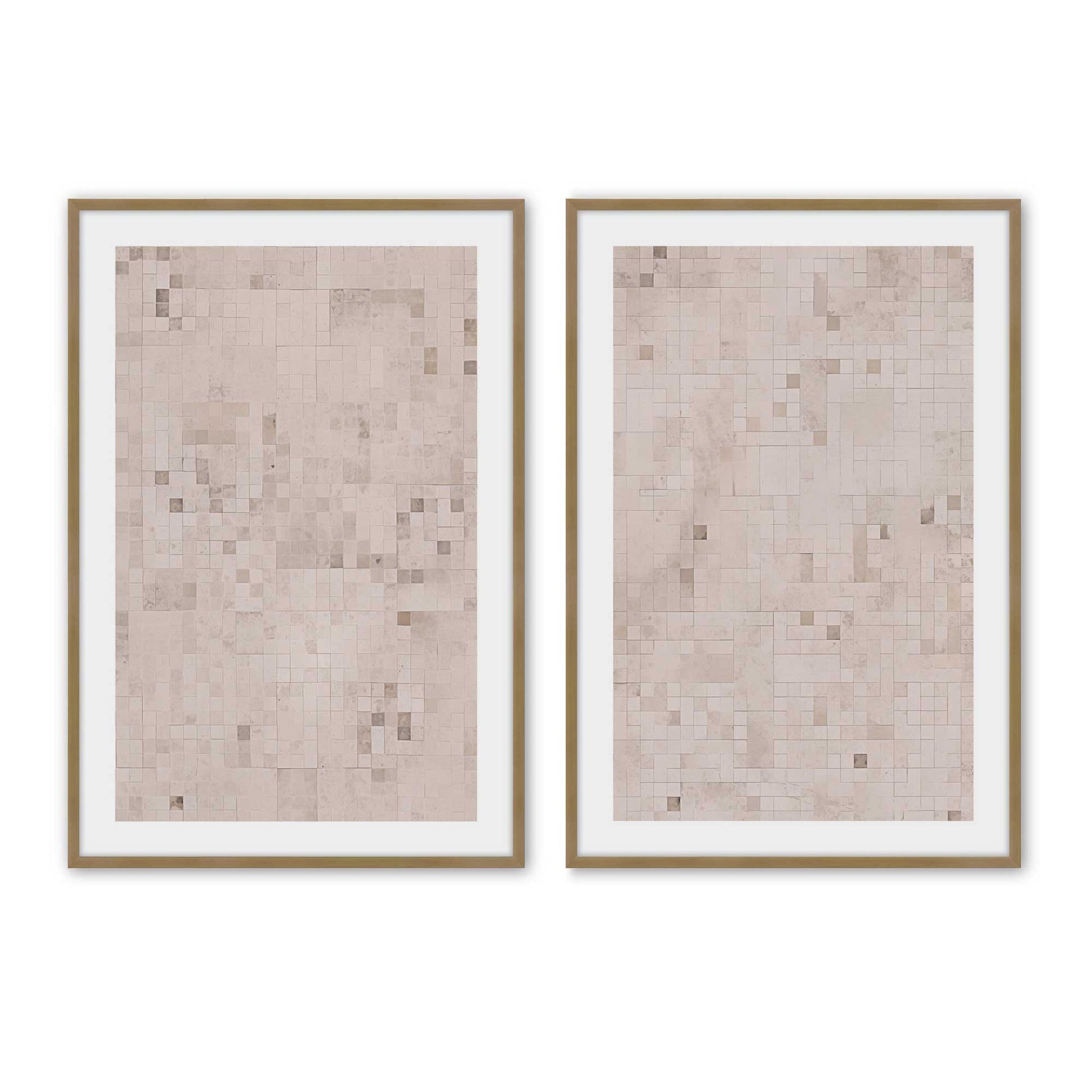 [Color:Brushed Gold], Picture of art in a Brushed Gold frame