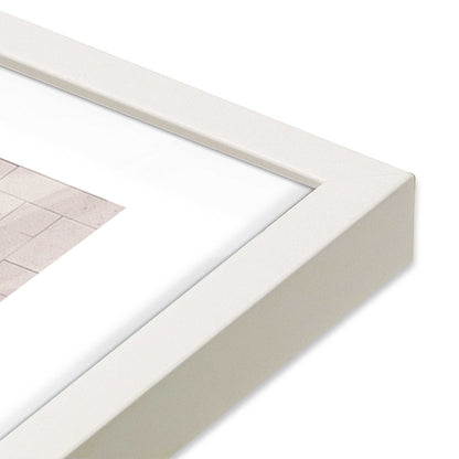 Subtle Gridscape Art Print, Set of 2