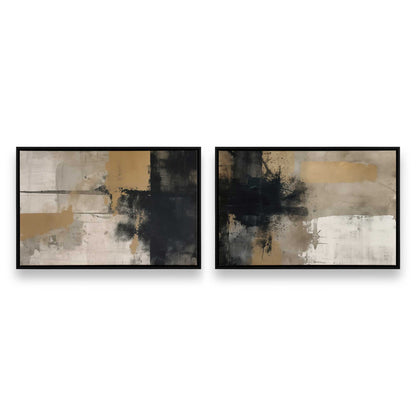 [Color:Satin Black], Picture of art in a Satin Black frame