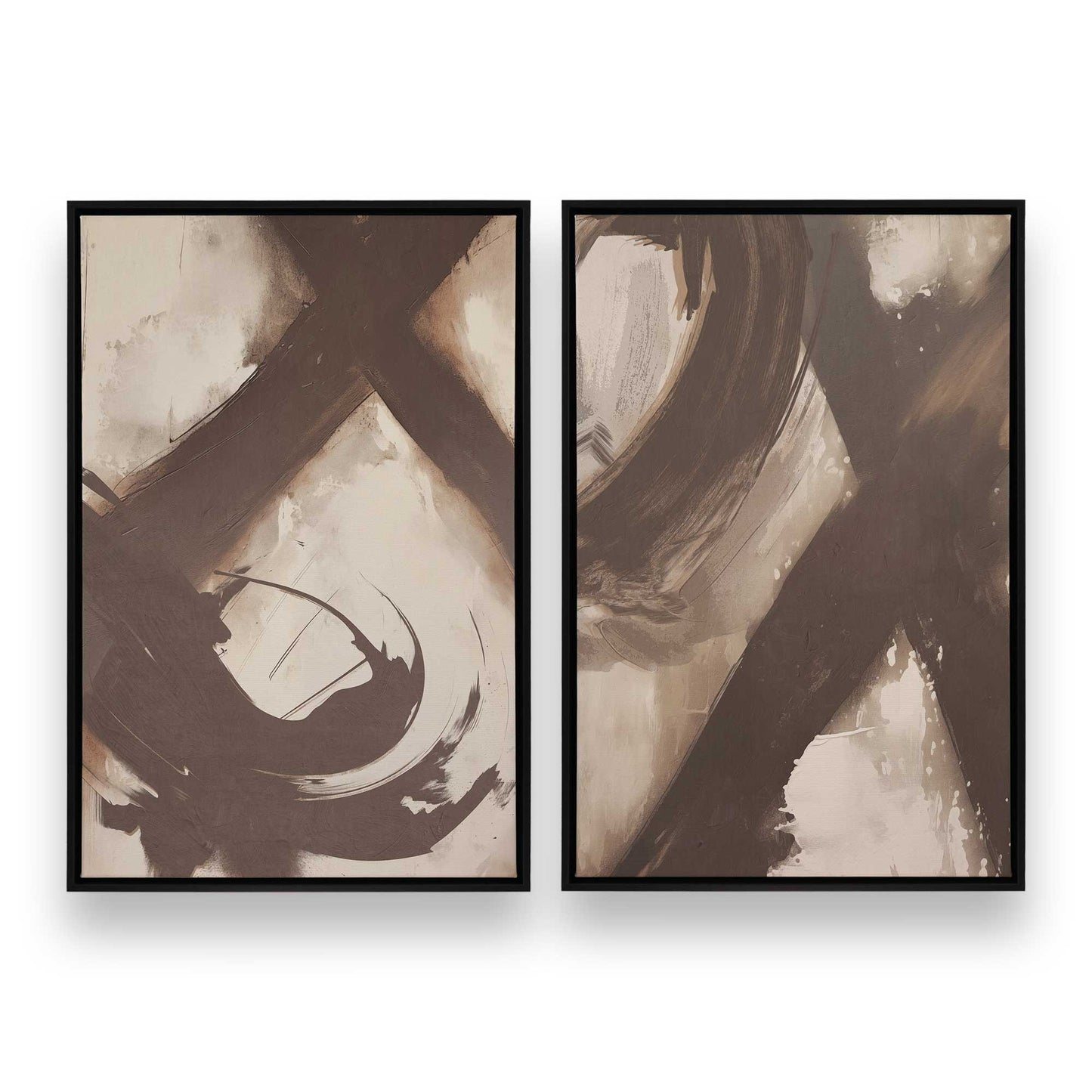 [Color:Satin Black], Picture of art in a Satin Black frame