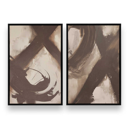 [Color:Satin Black], Picture of art in a Satin Black frame