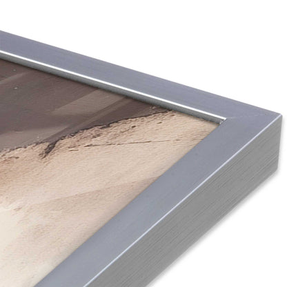 [Color:Polished Chrome], Picture of art in a Polished Chrome frame of the corner