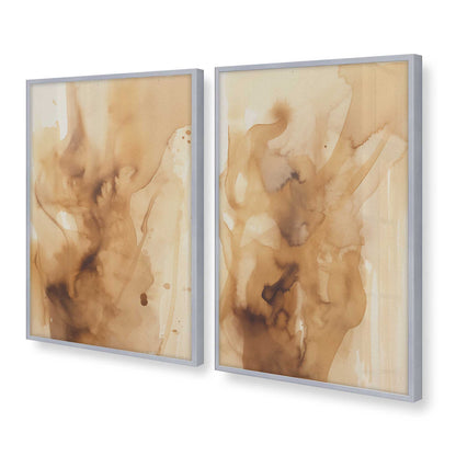 [Color:Polished Chrome], Picture of art in a Polished Chrome frame at an angle