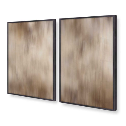 [Color:Weathered Zinc], Picture of art in a Weathered Zinc frame at an angle