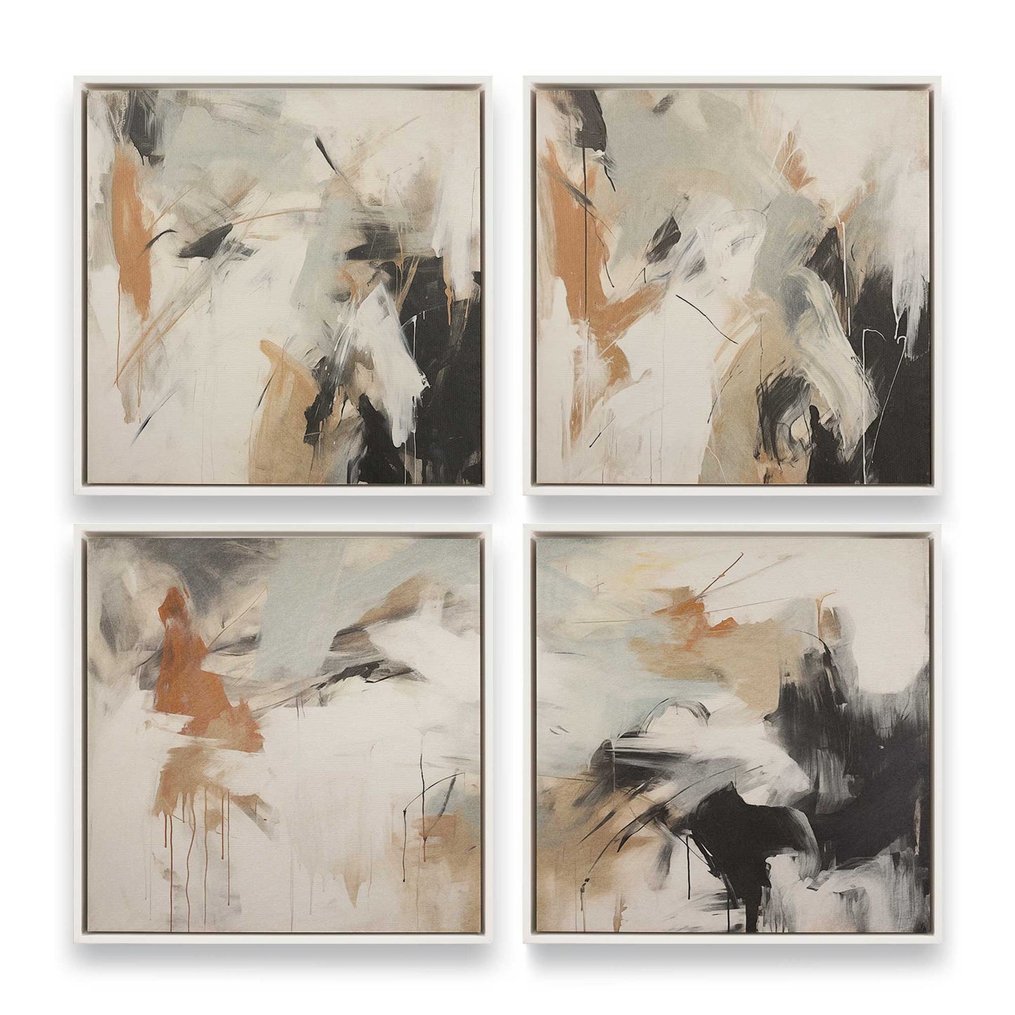 [Color:Opaque White], Picture of art in a White frame