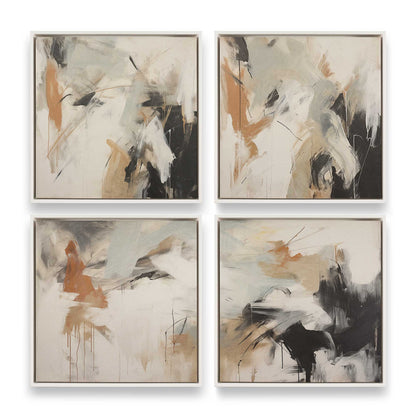 [Color:Opaque White], Picture of art in a White frame