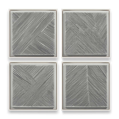 [Color:Opaque White], Picture of art in a White frame