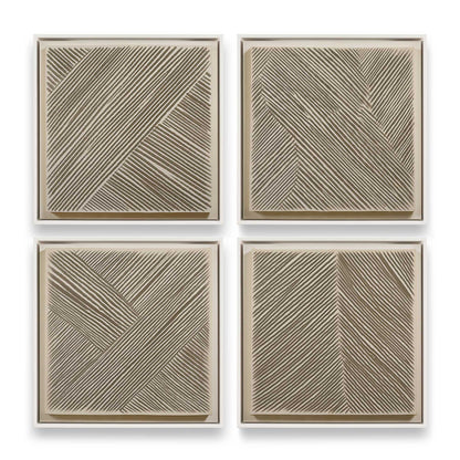 [Color:Opaque White], Picture of art in a White frame