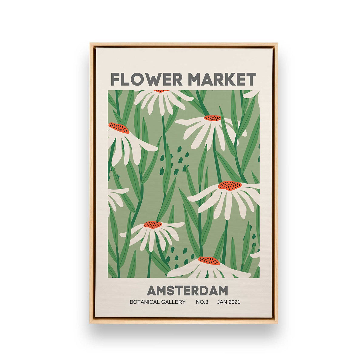 [Color:American Maple], Picture of art in a American Maple frame