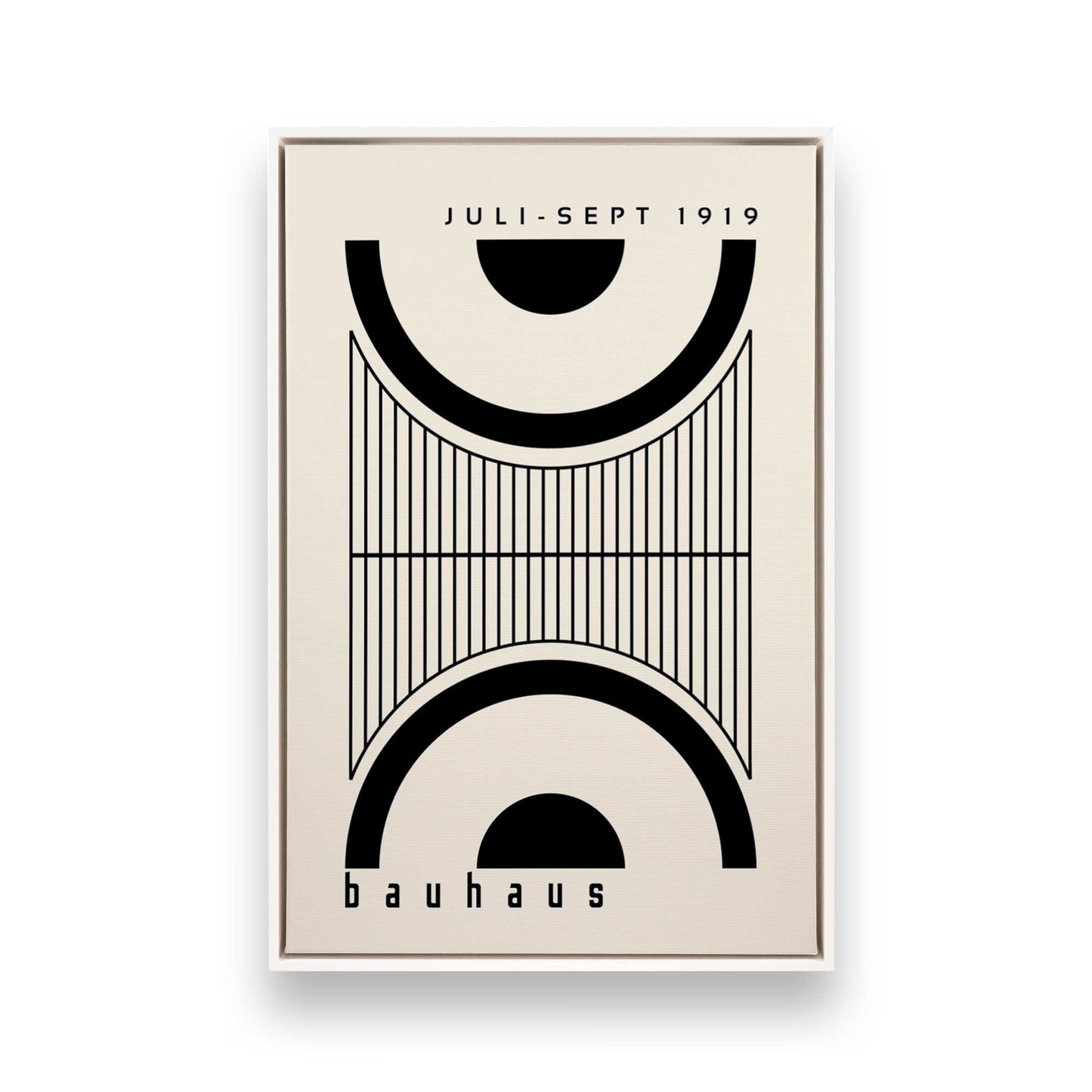 [Color:Opaque White], Picture of art in a White frame