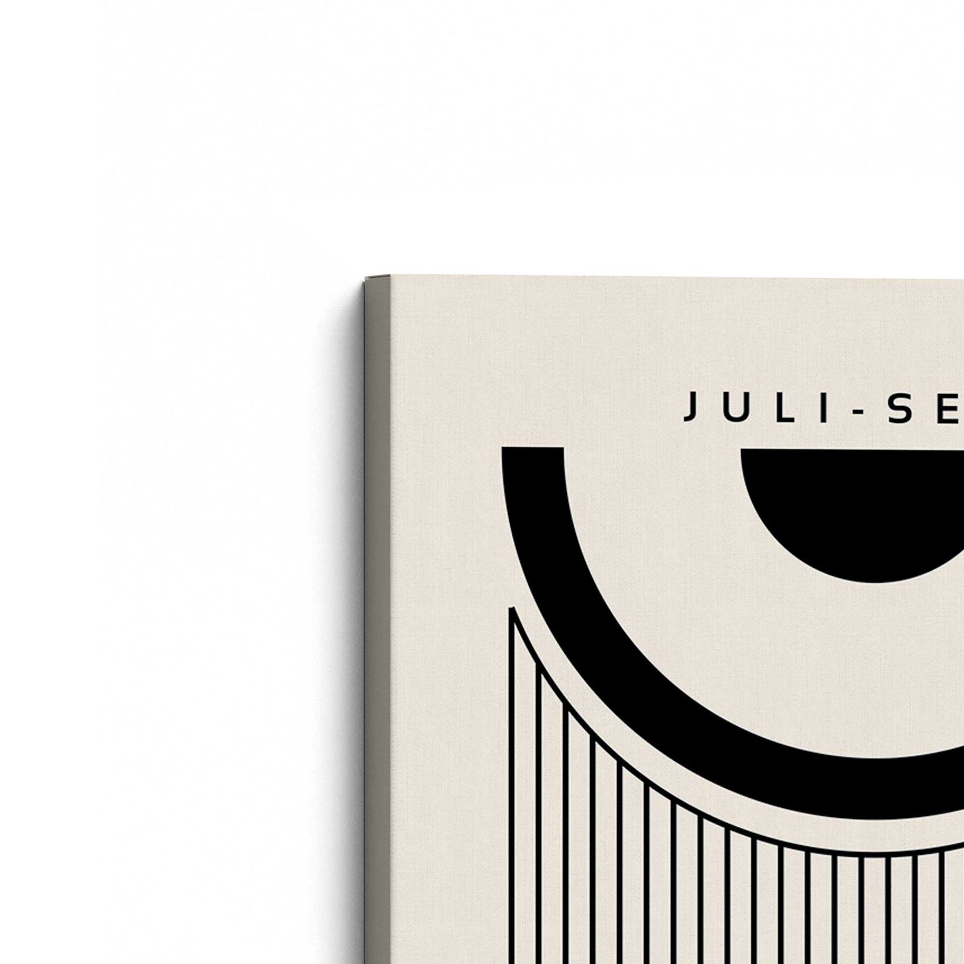 [Color:Stretched Canvas], Picture of the corner of the art