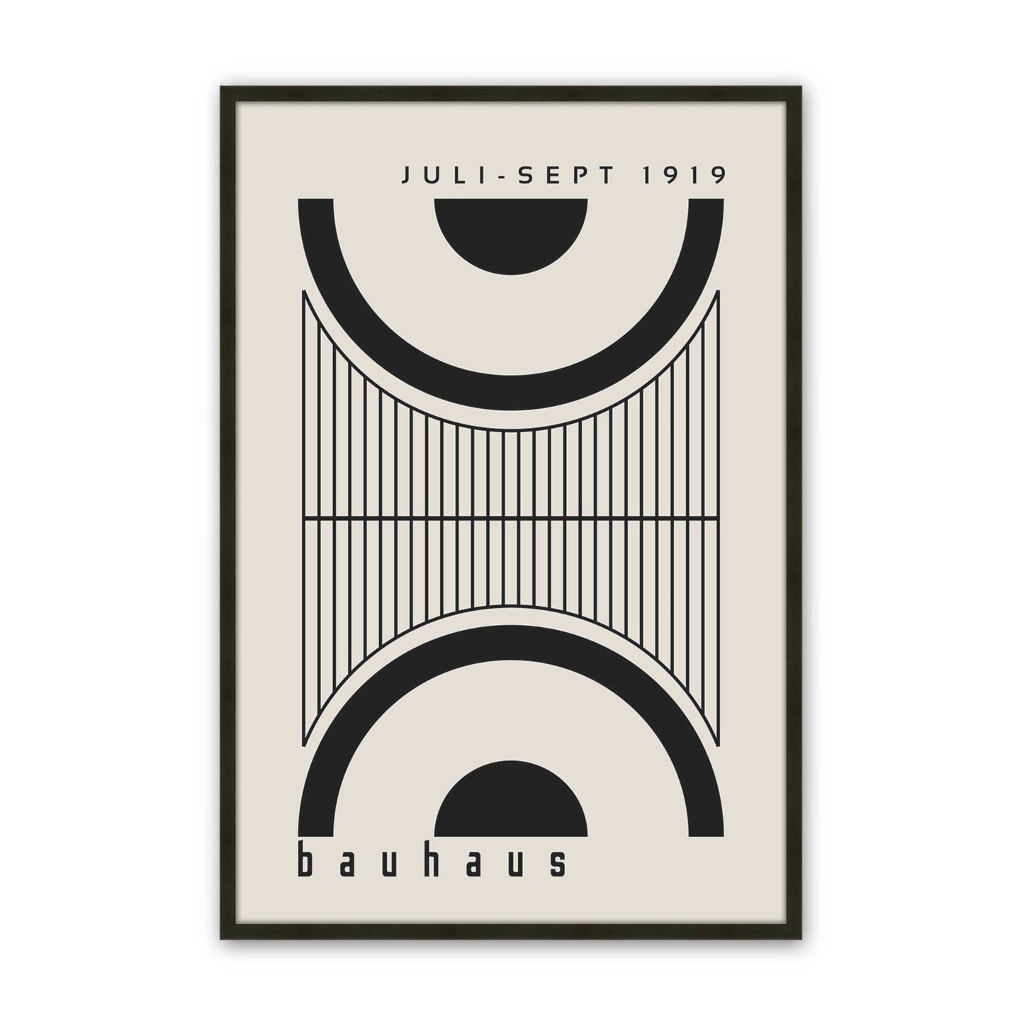 [Color:Satin Black], Picture of art in a Satin Black frame