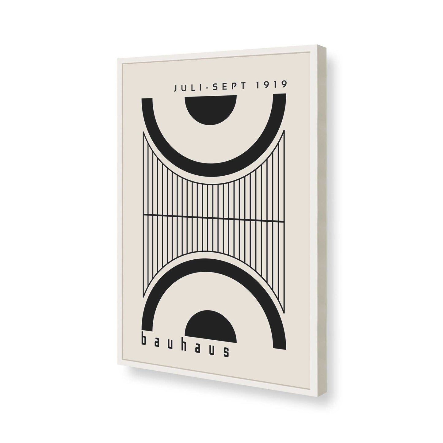[Color:Opaque White], Picture of art in a Opaque White frame of the corner