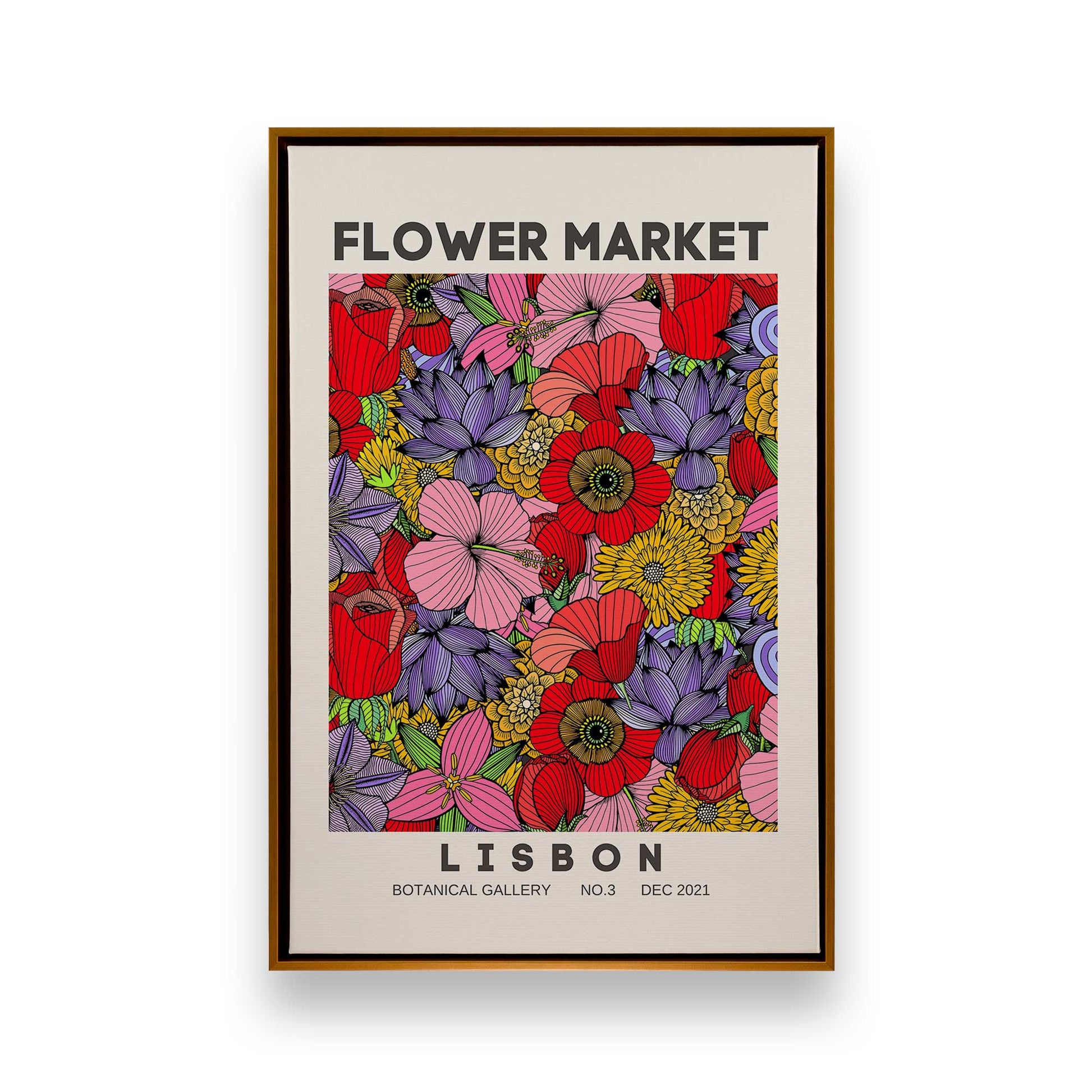 [Color:Polished Gold], Picture of art in a Polished Gold frame