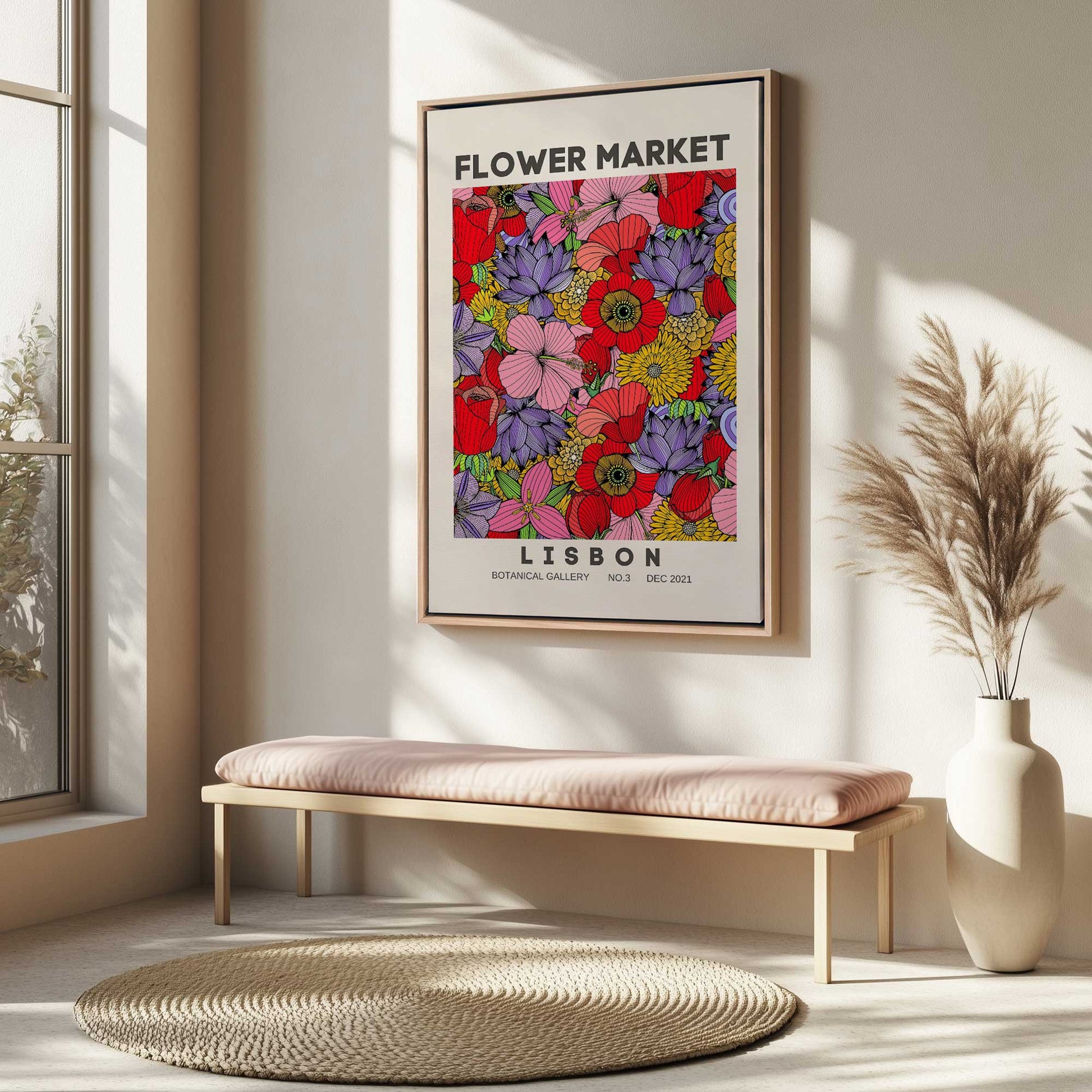 Picture of art in a room