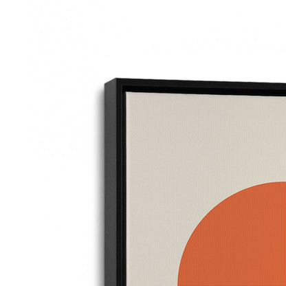 [Color:Satin Black], Picture of art in a Satin Black frame at an angle