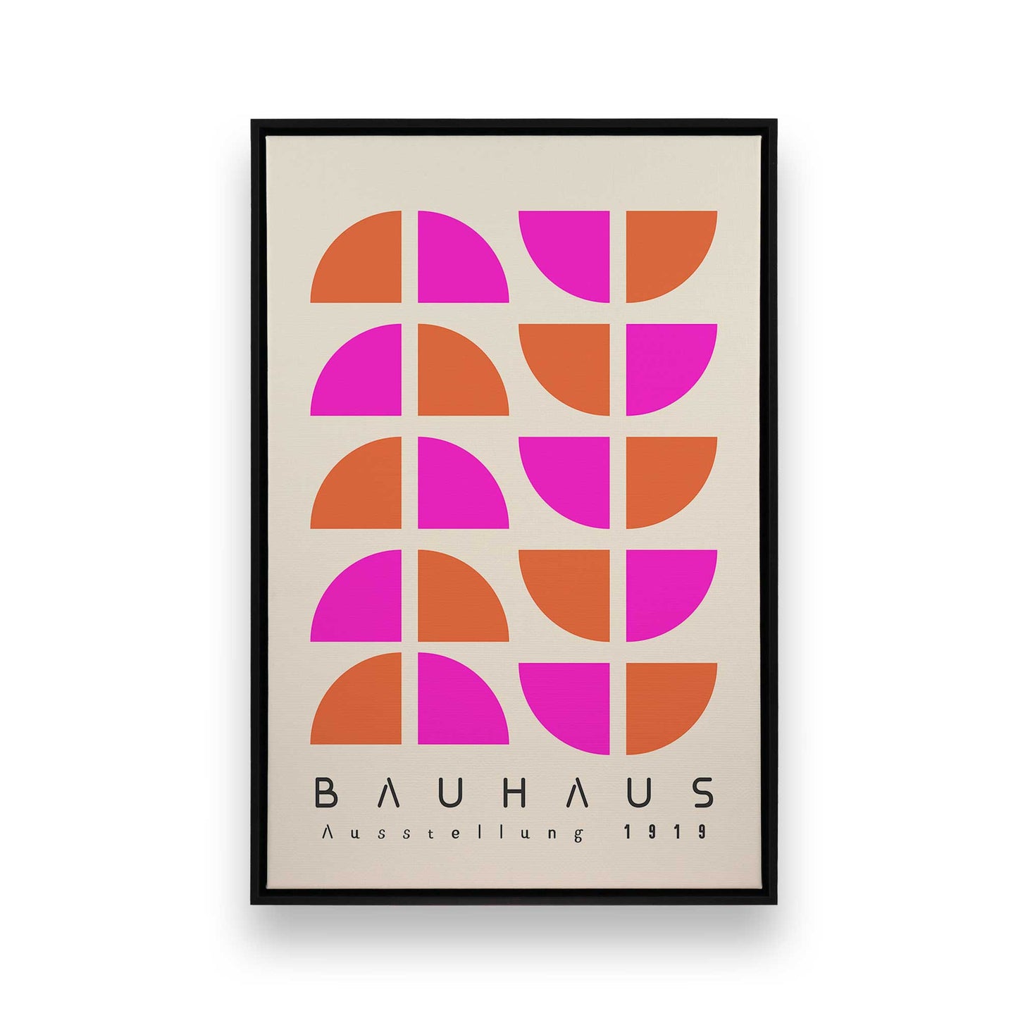 [Color:Satin Black], Picture of art in a Satin Black frame