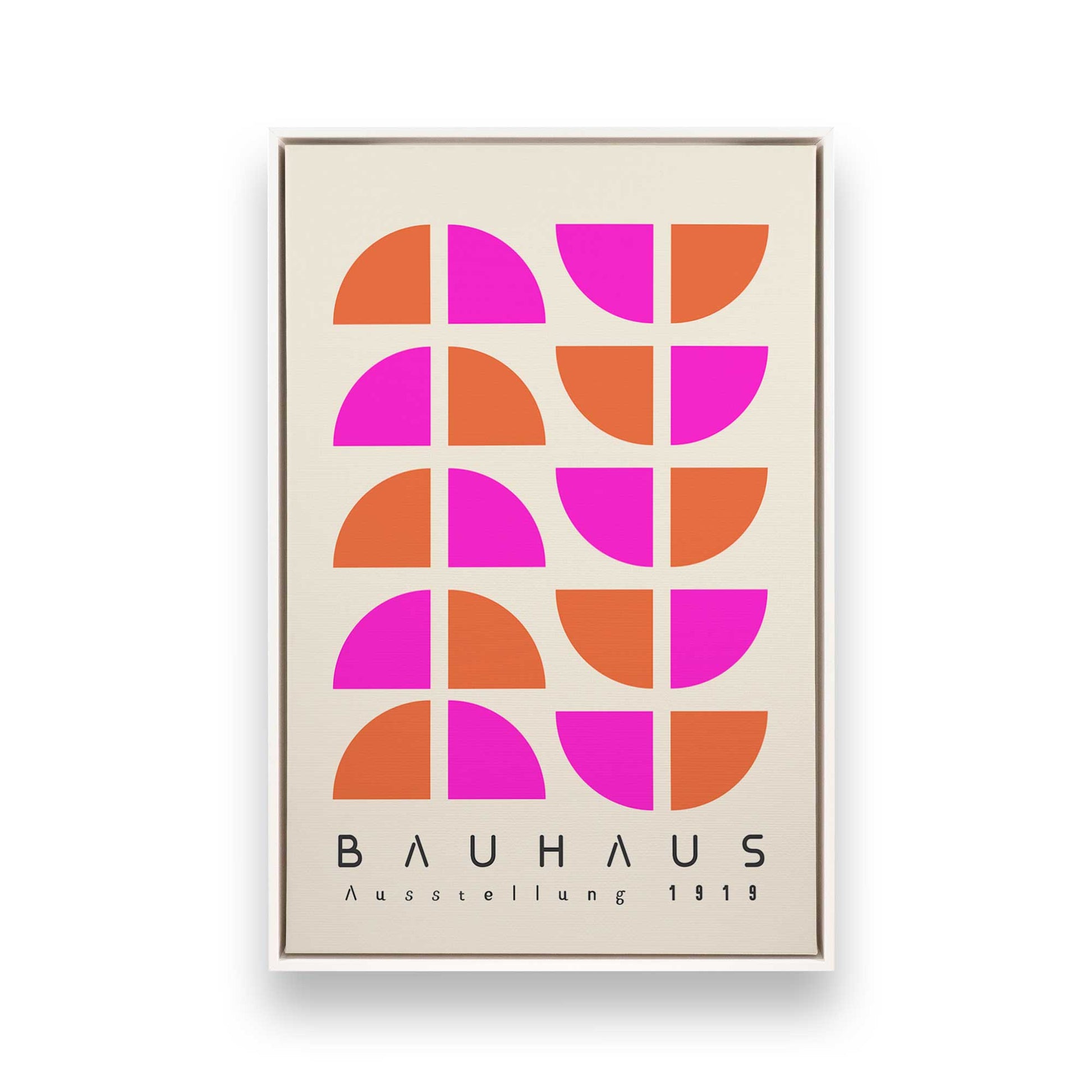 [Color:Opaque White], Picture of art in a White frame