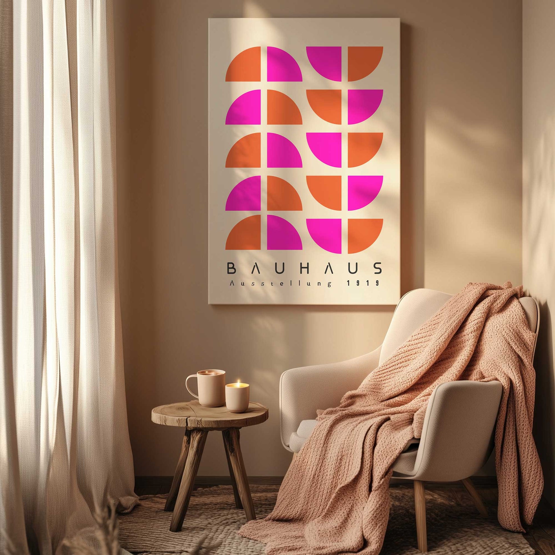 Picture of art in a room