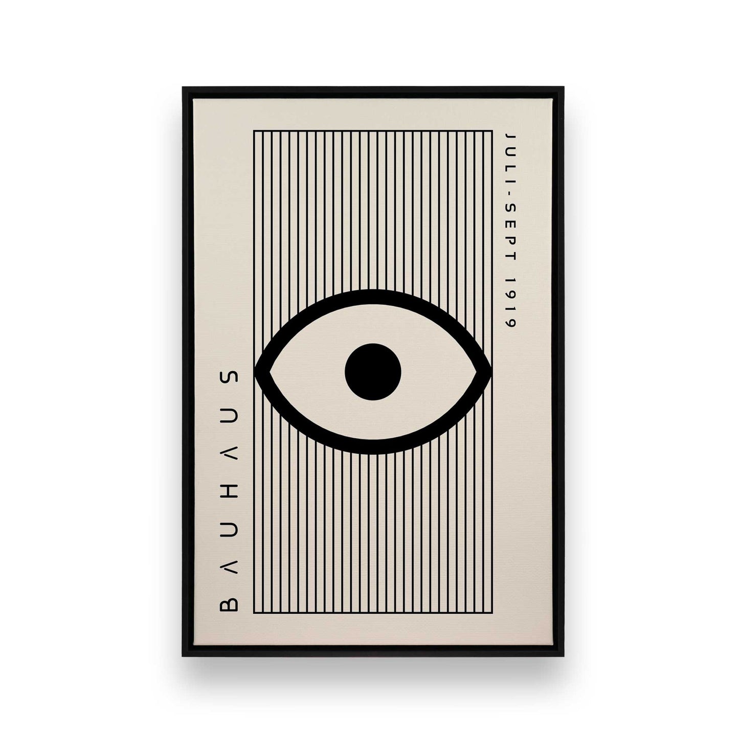 [Color:Satin Black], Picture of art in a Satin Black frame