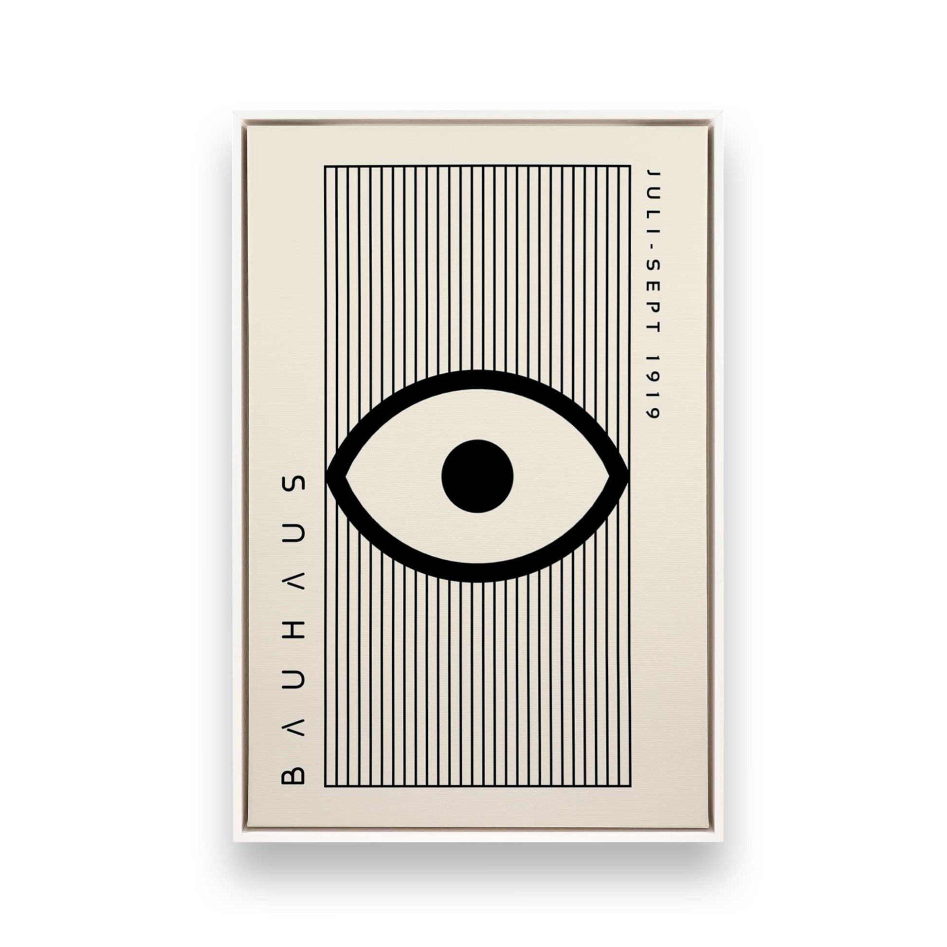 [Color:Opaque White], Picture of art in a White frame