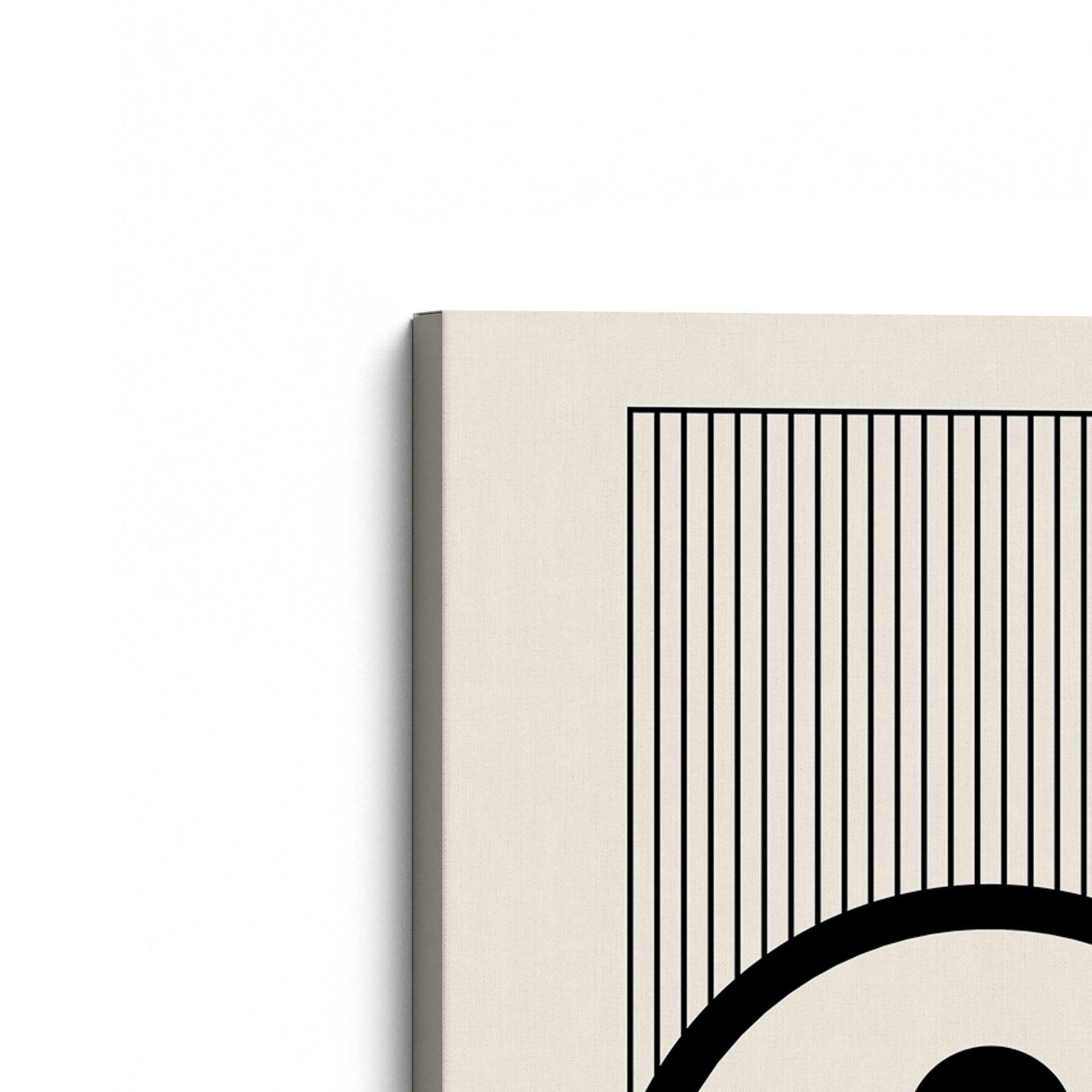 [Color:Stretched Canvas], Picture of the corner of the art