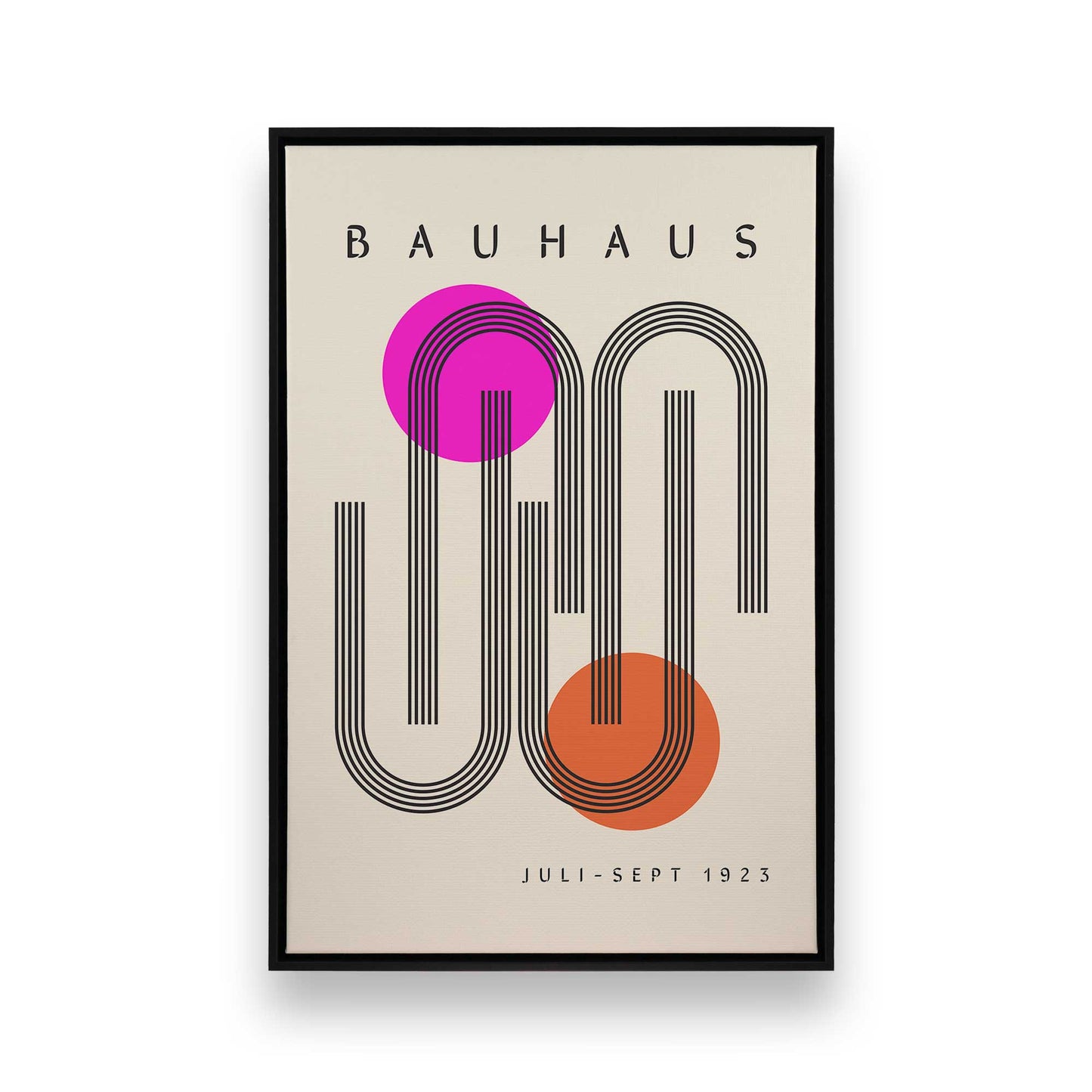 [Color:Satin Black], Picture of art in a Satin Black frame