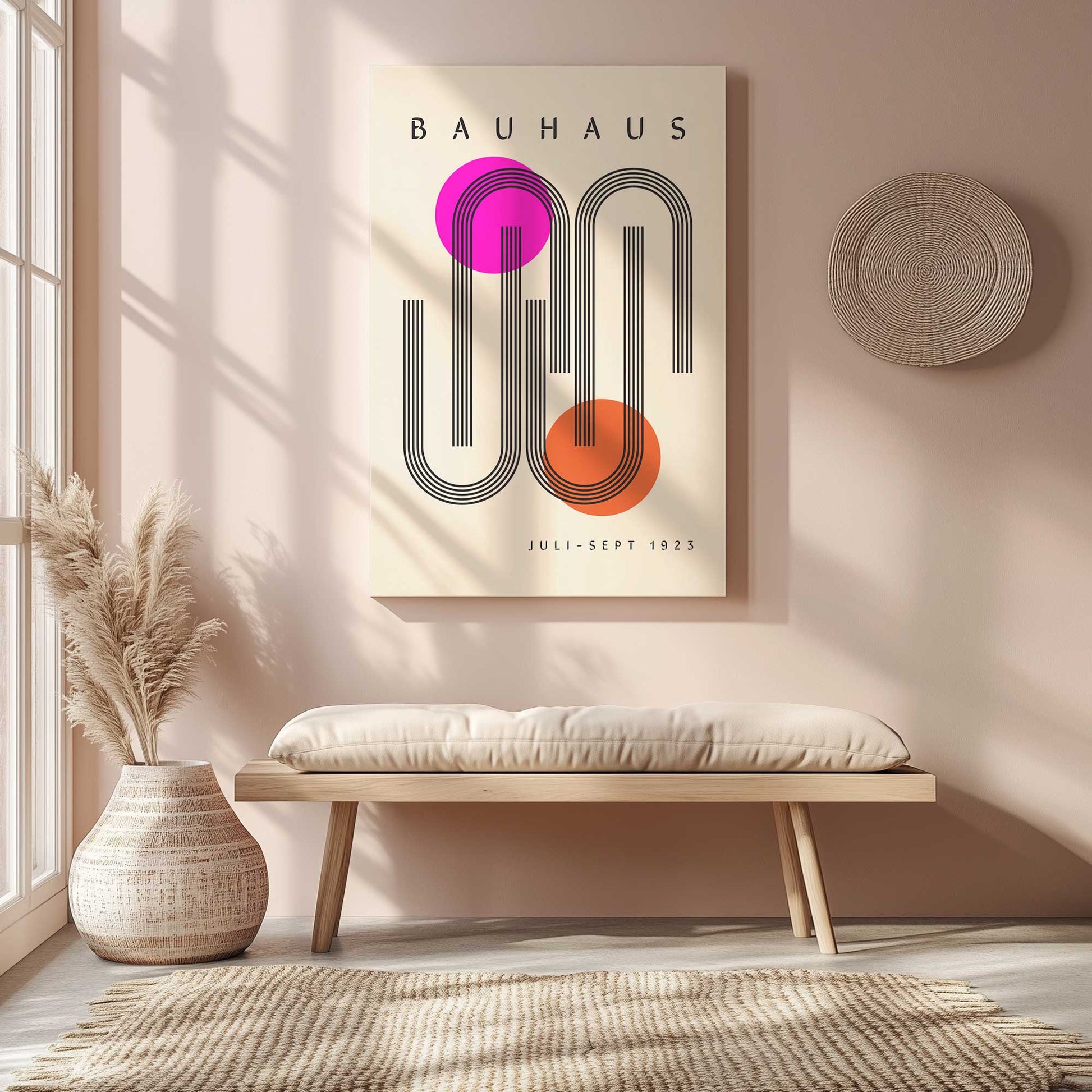 Picture of art in a room