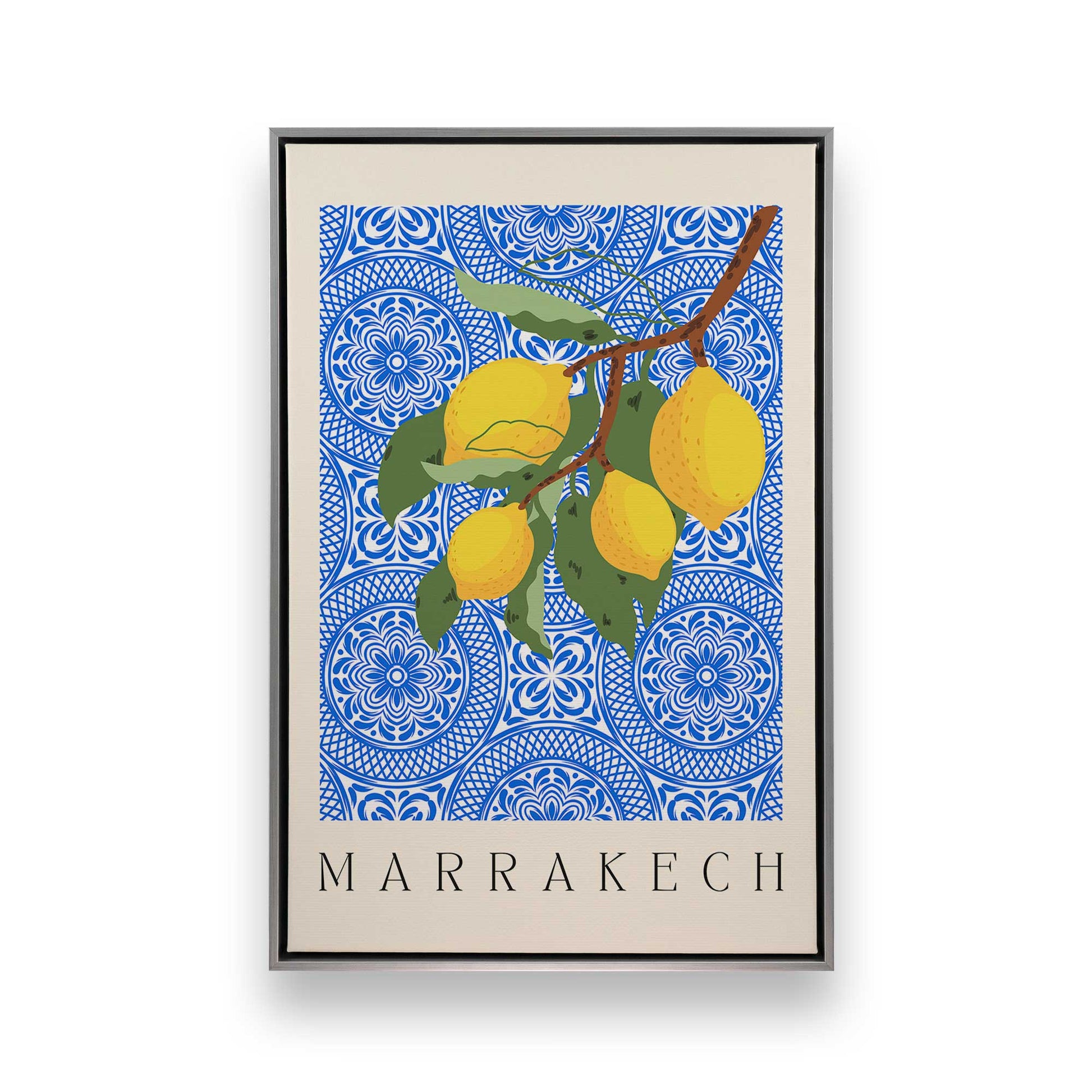 [Color:Polished Chrome], Picture of art in a Polished Chrome frame