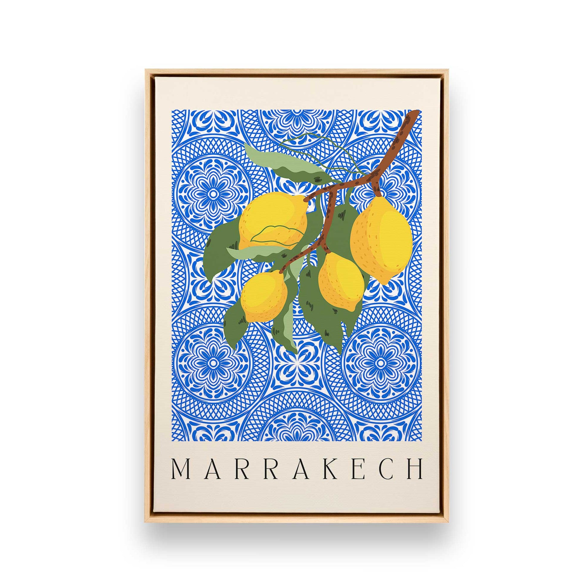 [Color:American Maple], Picture of art in a American Maple frame