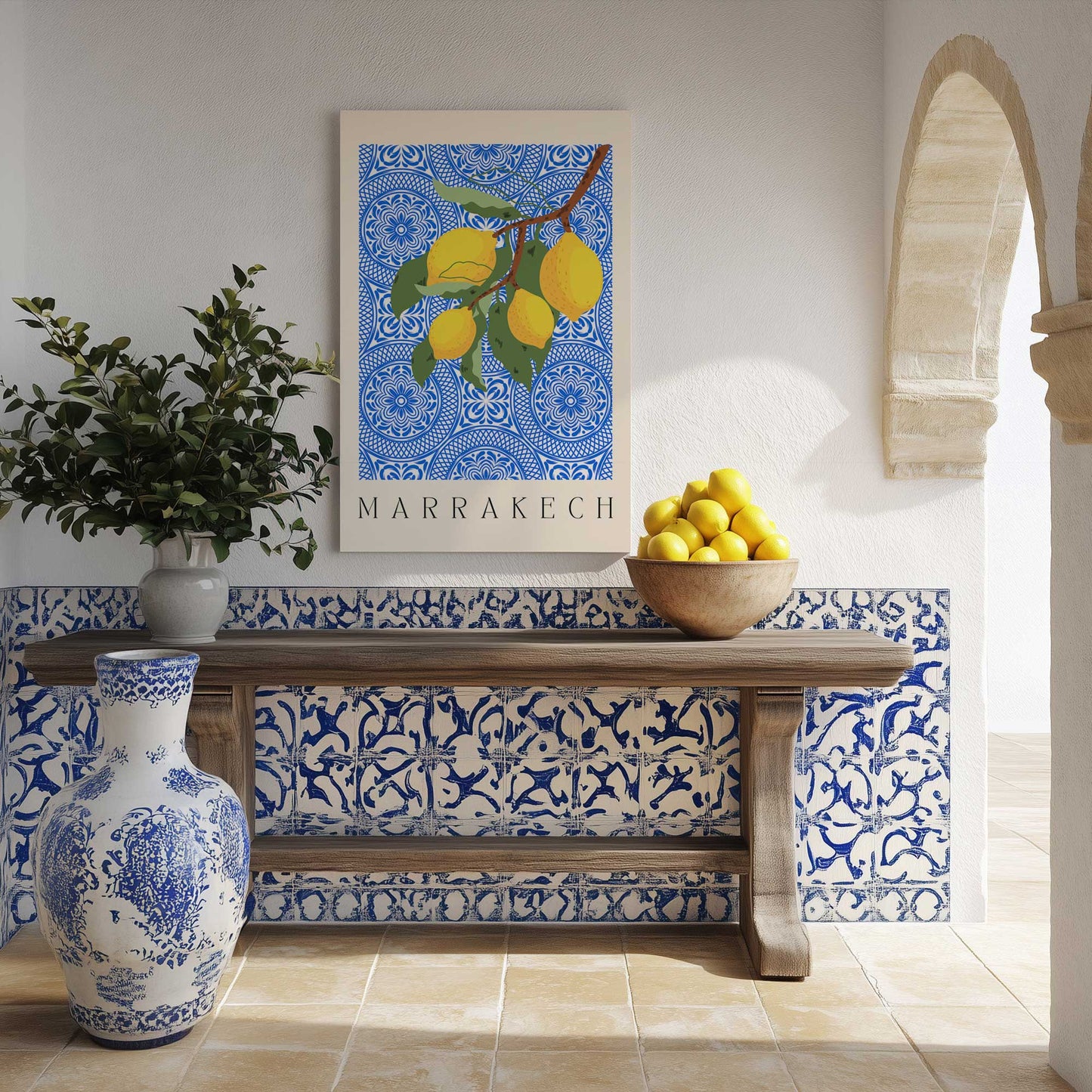 Picture of art in a room