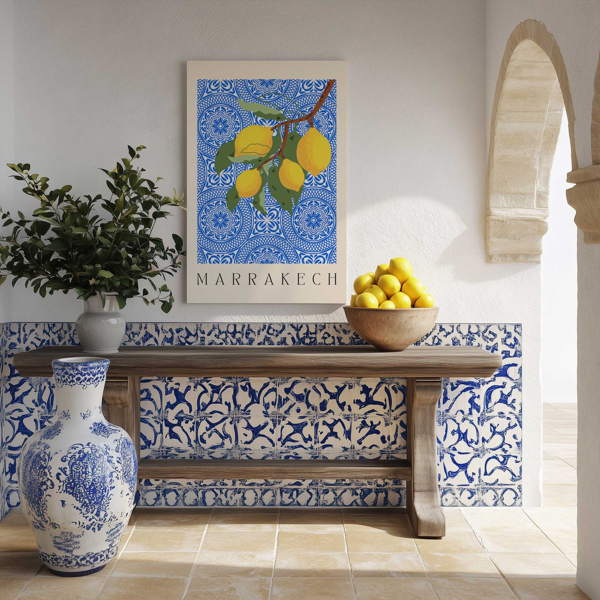 Picture of art in a room