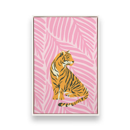 [Color:Opaque White], Picture of art in a White frame