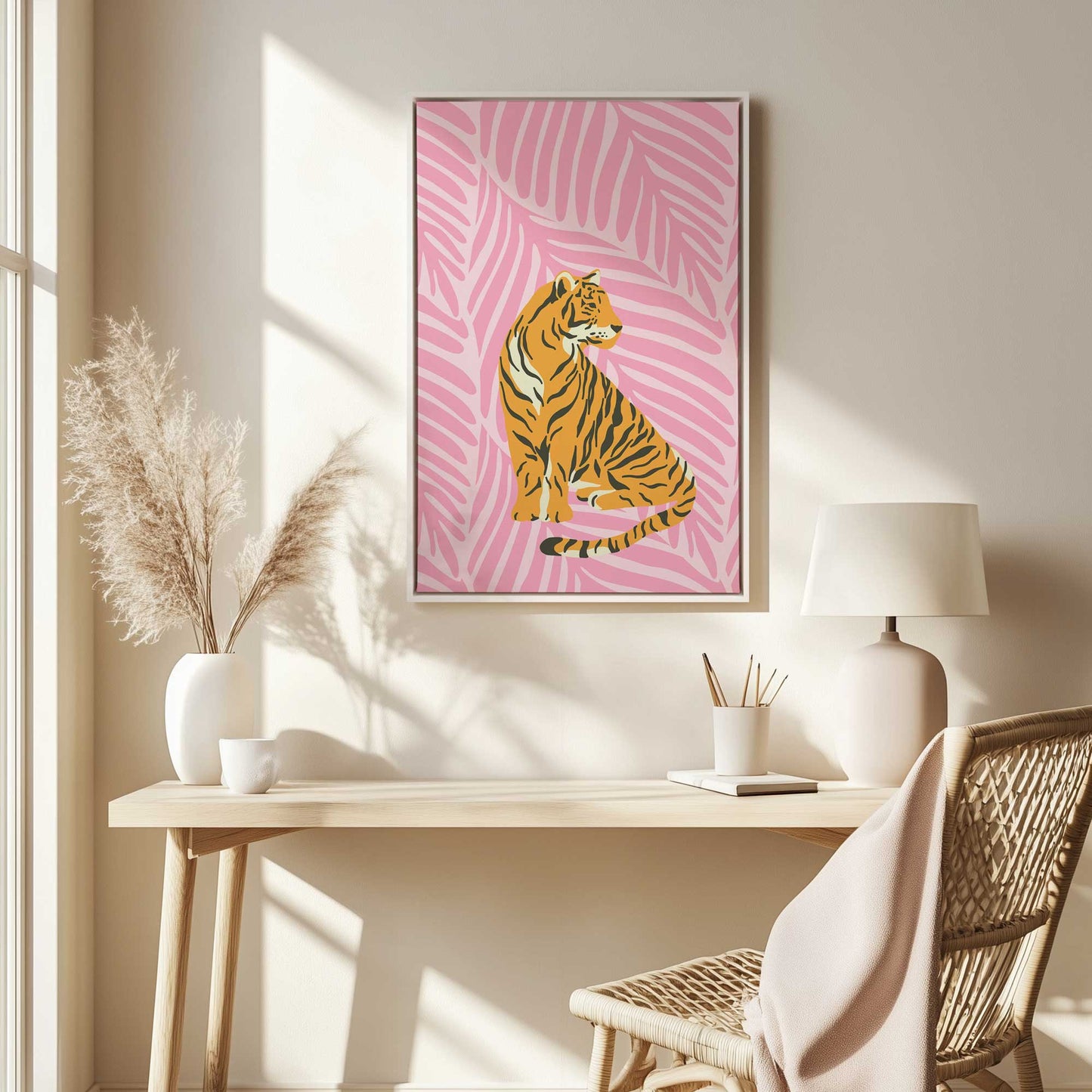 Picture of art in a room