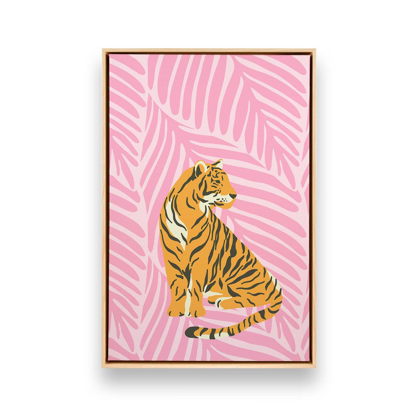 [Color:American Maple], Picture of art in a American Maple frame