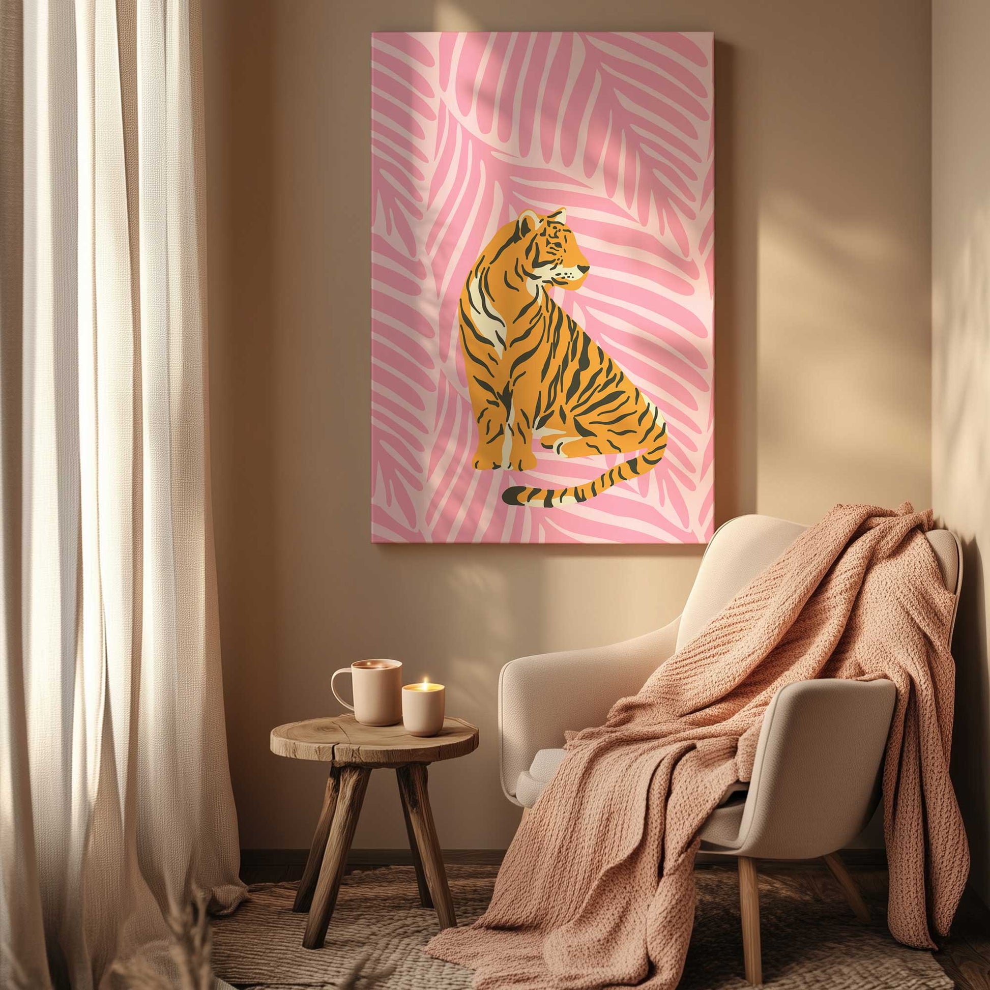 Picture of art in a room