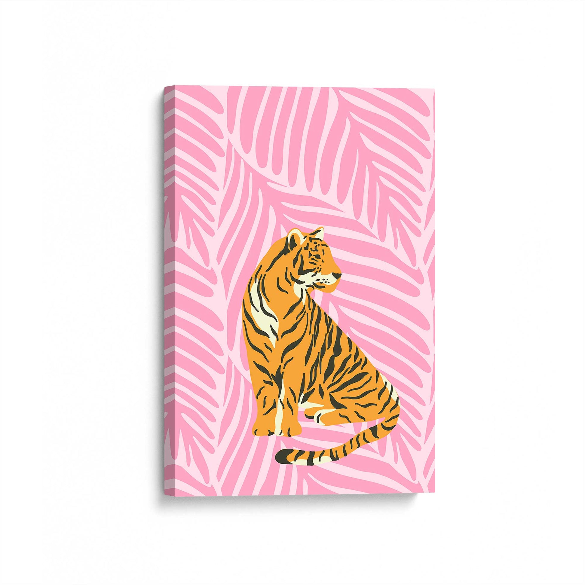 [Color:Stretched Canvas], Picture of art at an angle