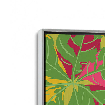 [Color:Polished Chrome], Picture of art in a Polished Chrome frame at an angle