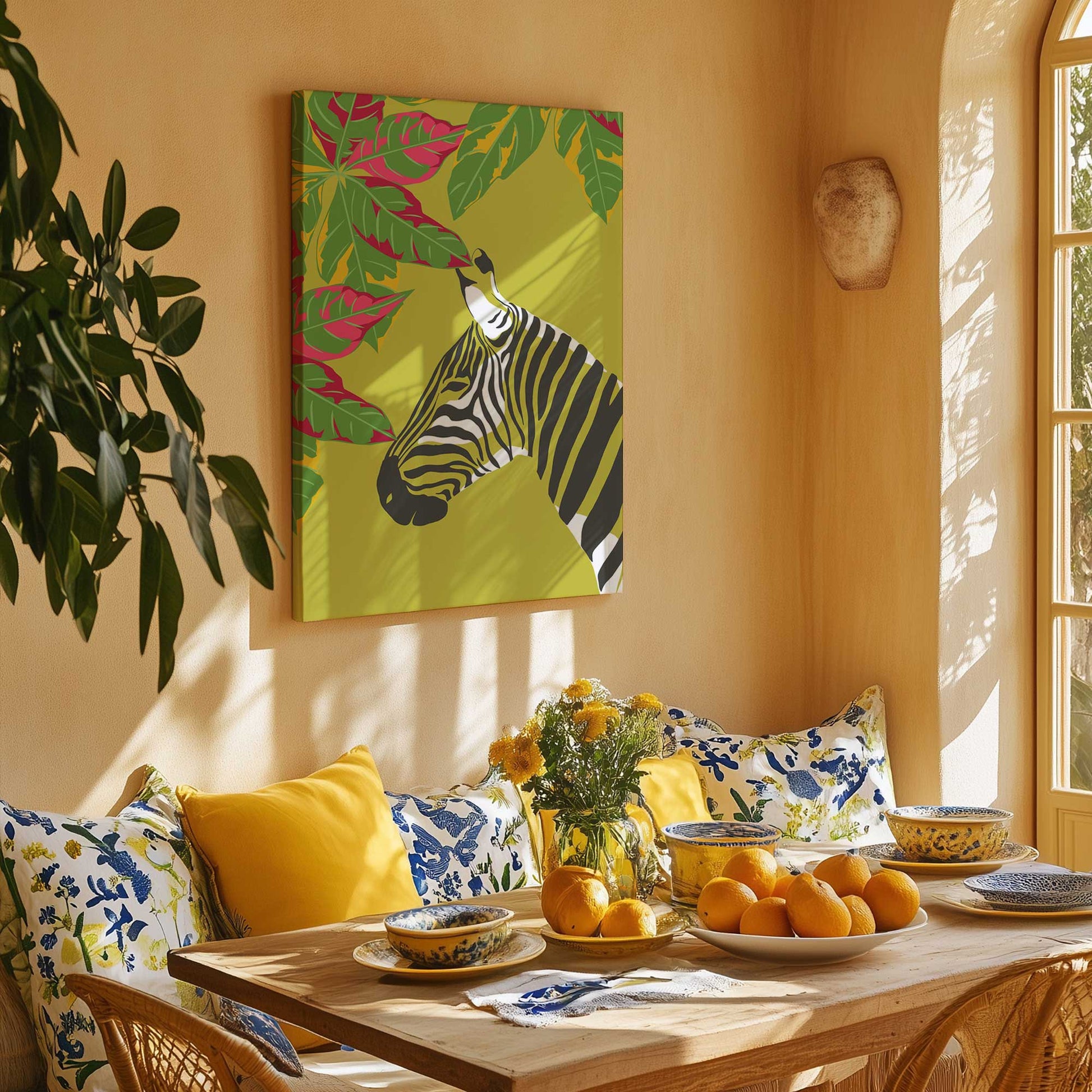 Picture of art in a room