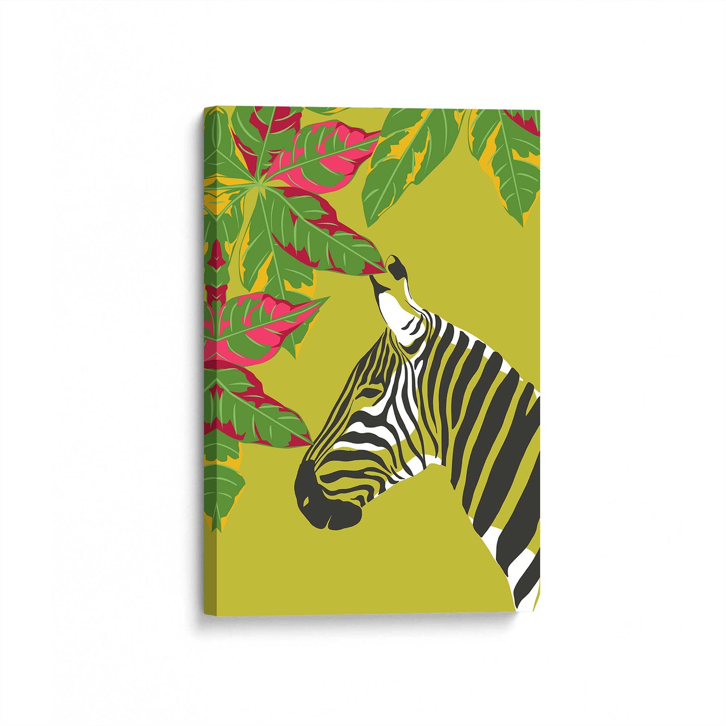 [Color:Stretched Canvas], Picture of art at an angle