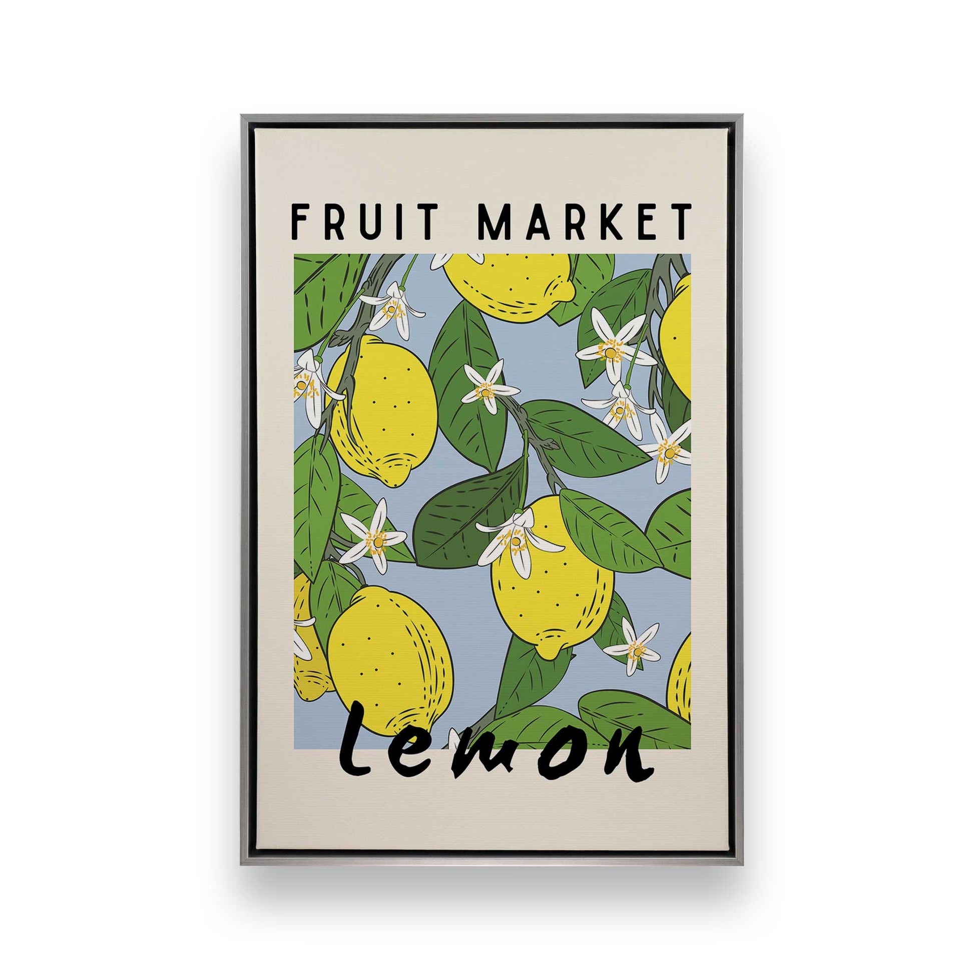 [Color:Polished Chrome], Picture of art in a Polished Chrome frame