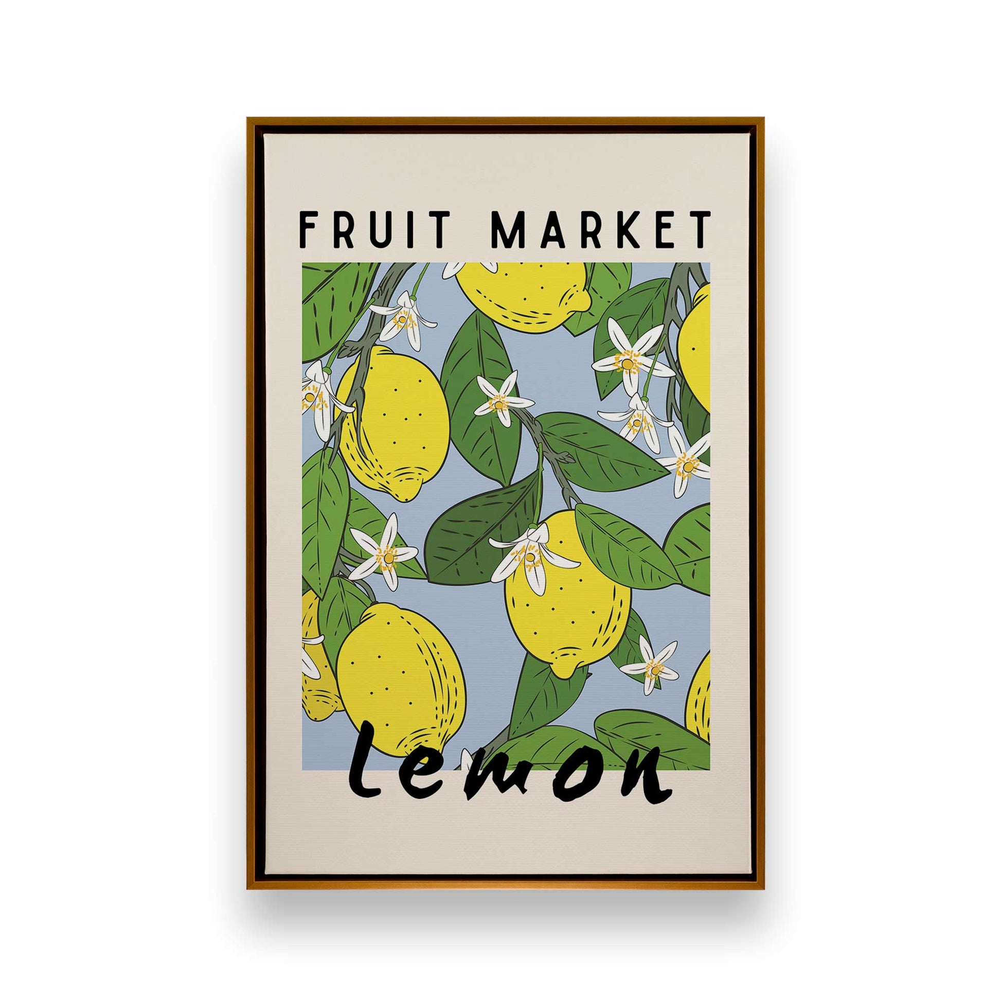 [Color:Polished Gold], Picture of art in a Polished Gold frame